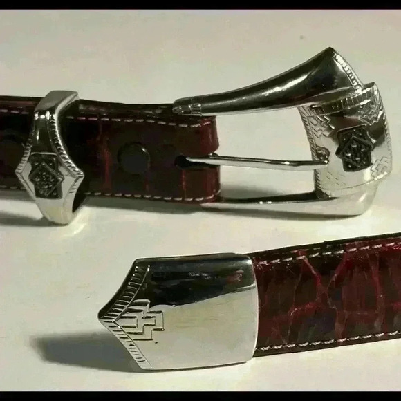 A Judith Jack sterling buckle w/ belt. - Picture 3 of 13